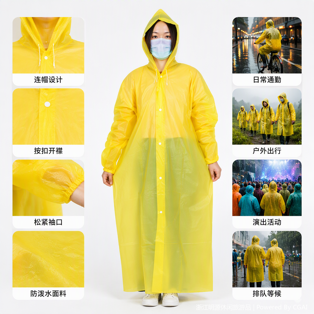 其他雨衣、雨披实物图