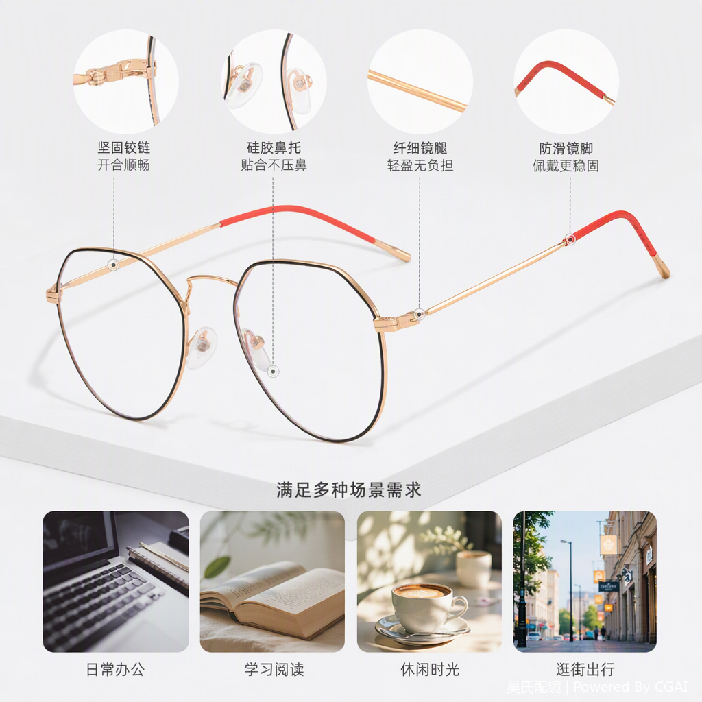 Moda oro bisel rojo espejo piernas gafas unisex tendencia hd polarizado gafas de sol montura