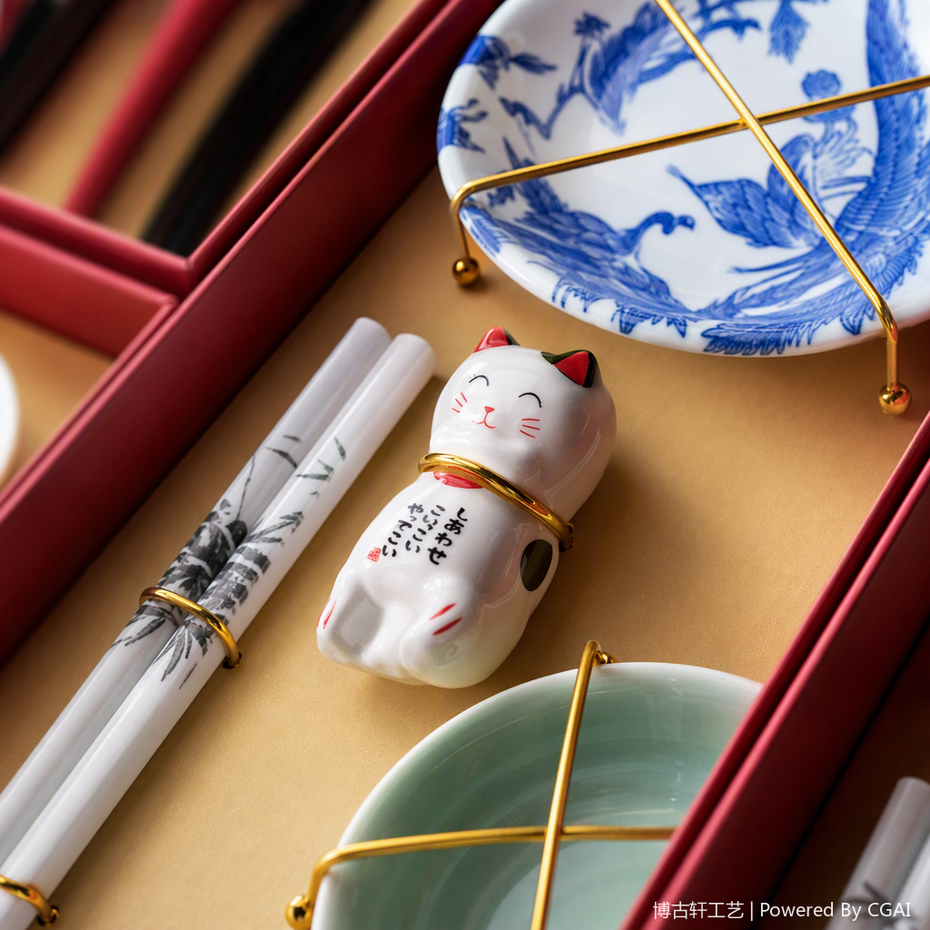 陶瓷餐具套装实物图
