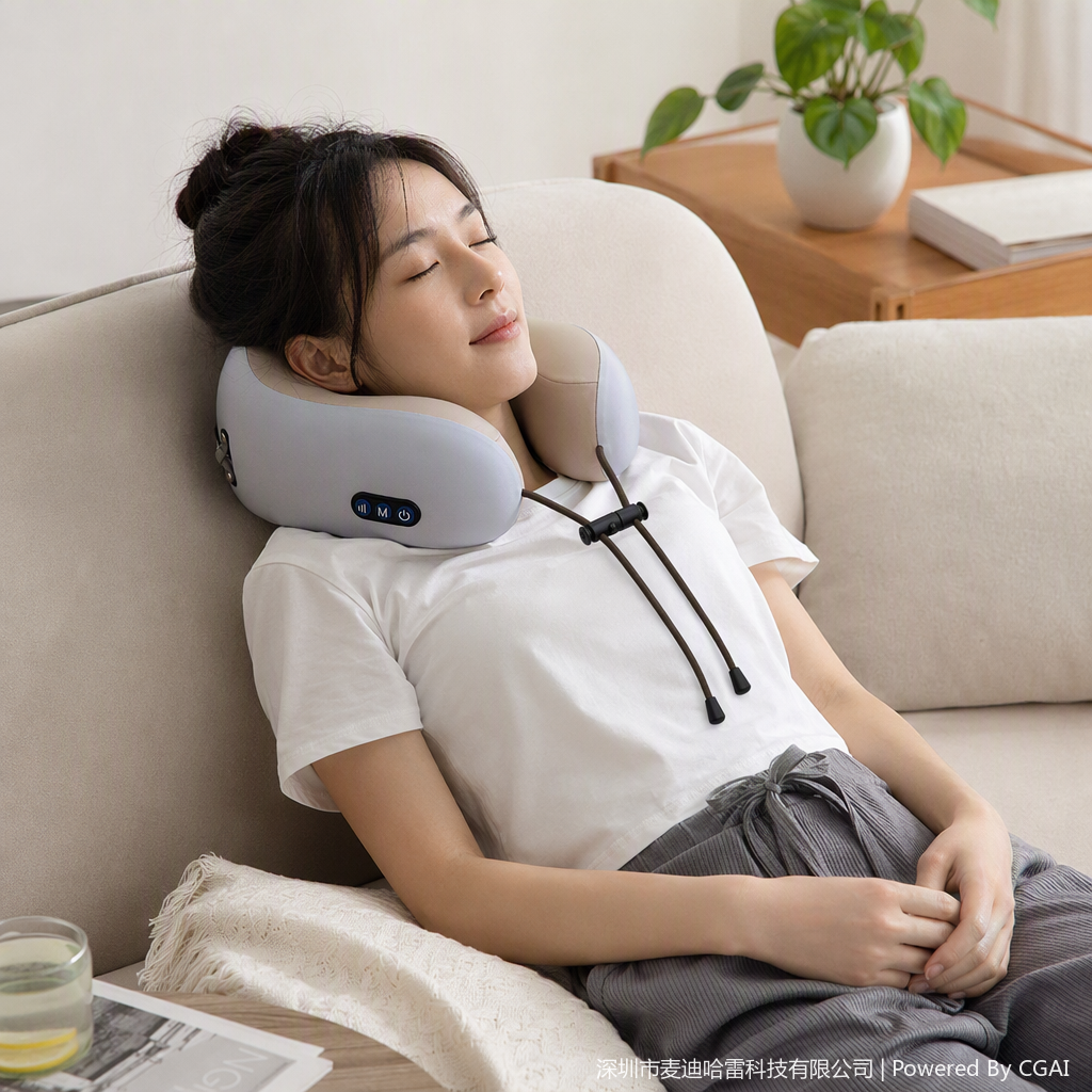 Almohadilla multifunción cuello y cintura almohada de masaje cojín doméstico comodidad relajación alivio fatiga productos de cuidado de la salud Item Picture