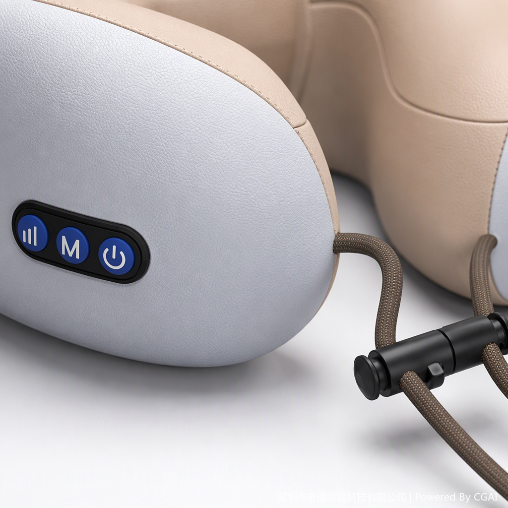 Almohadilla multifunción cuello y cintura almohada de masaje cojín doméstico comodidad relajación alivio fatiga productos de cuidado de la salud Specification image