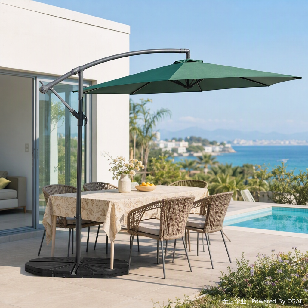 The multi-functional sunshade umbrella is a portable rain and wind protection product that can be used in both sunny and rainy weather. It is a lightweight outdoor sun umbrella for sun protection and shading details Picture