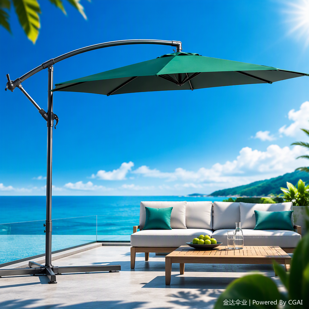 The multi-functional sunshade umbrella is a portable rain and wind protection product that can be used in both sunny and rainy weather. It is a lightweight outdoor sun umbrella for sun protection and shading