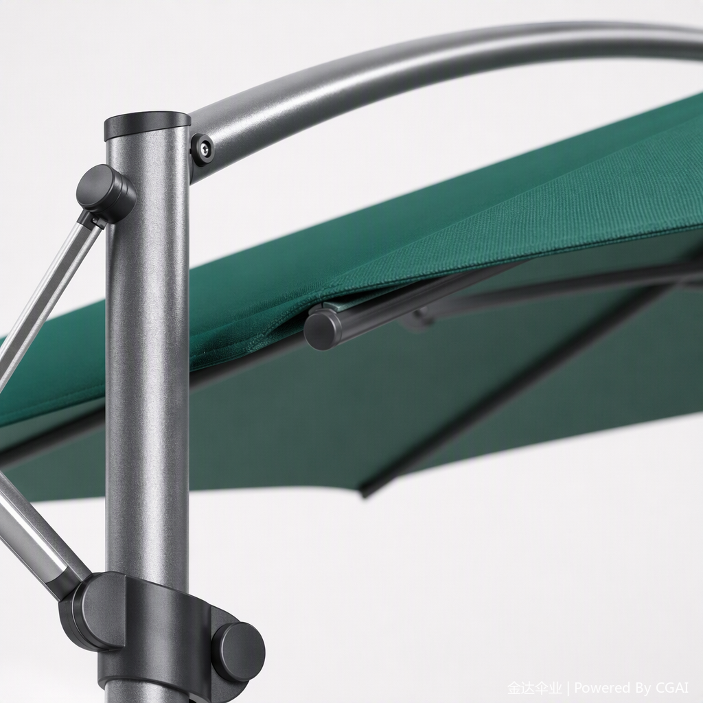 The multi-functional sunshade umbrella is a portable rain and wind protection product that can be used in both sunny and rainy weather. It is a lightweight outdoor sun umbrella for sun protection and shading Specification image