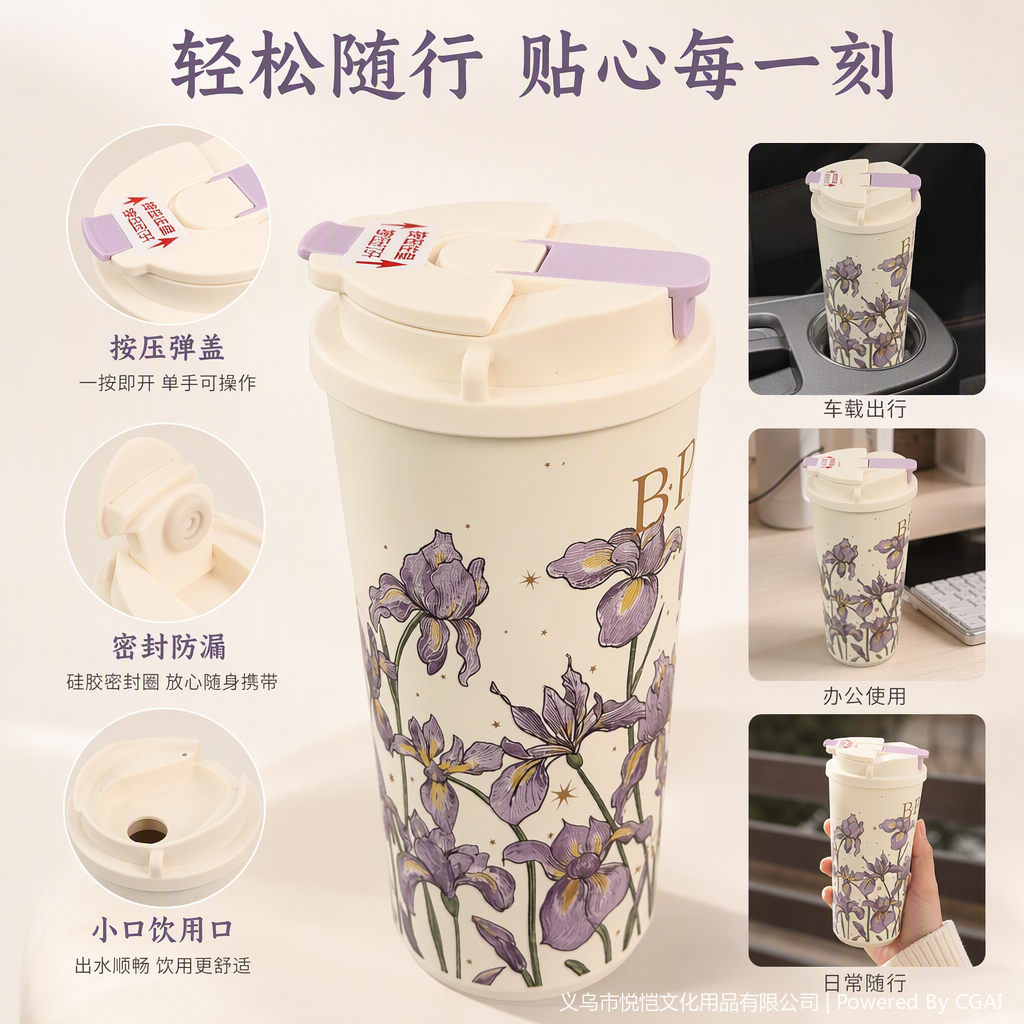 多功能保温焖烧杯便携学生户外运动随手杯家用日常用品