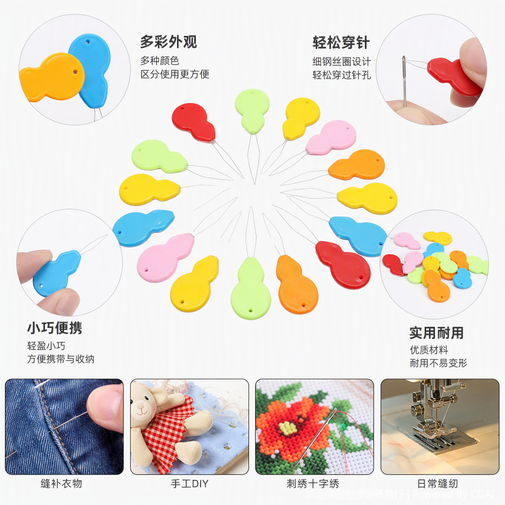 多彩手工绳线饰品配件DIY材料创意编织线绳手工制作配件装饰用品产品图