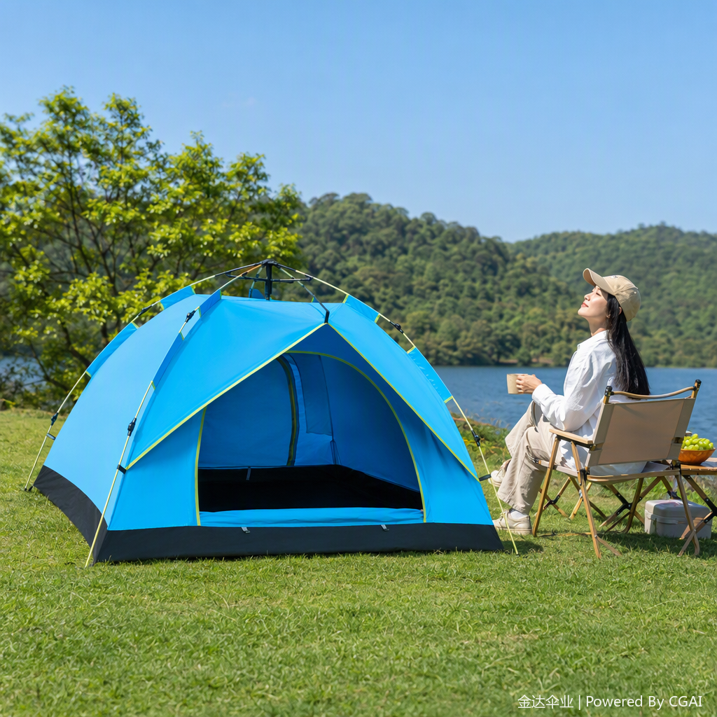 Multi-functional mountain camping canopy tent accessories, outdoor windproof, rainproof and sunshade canopy equipment