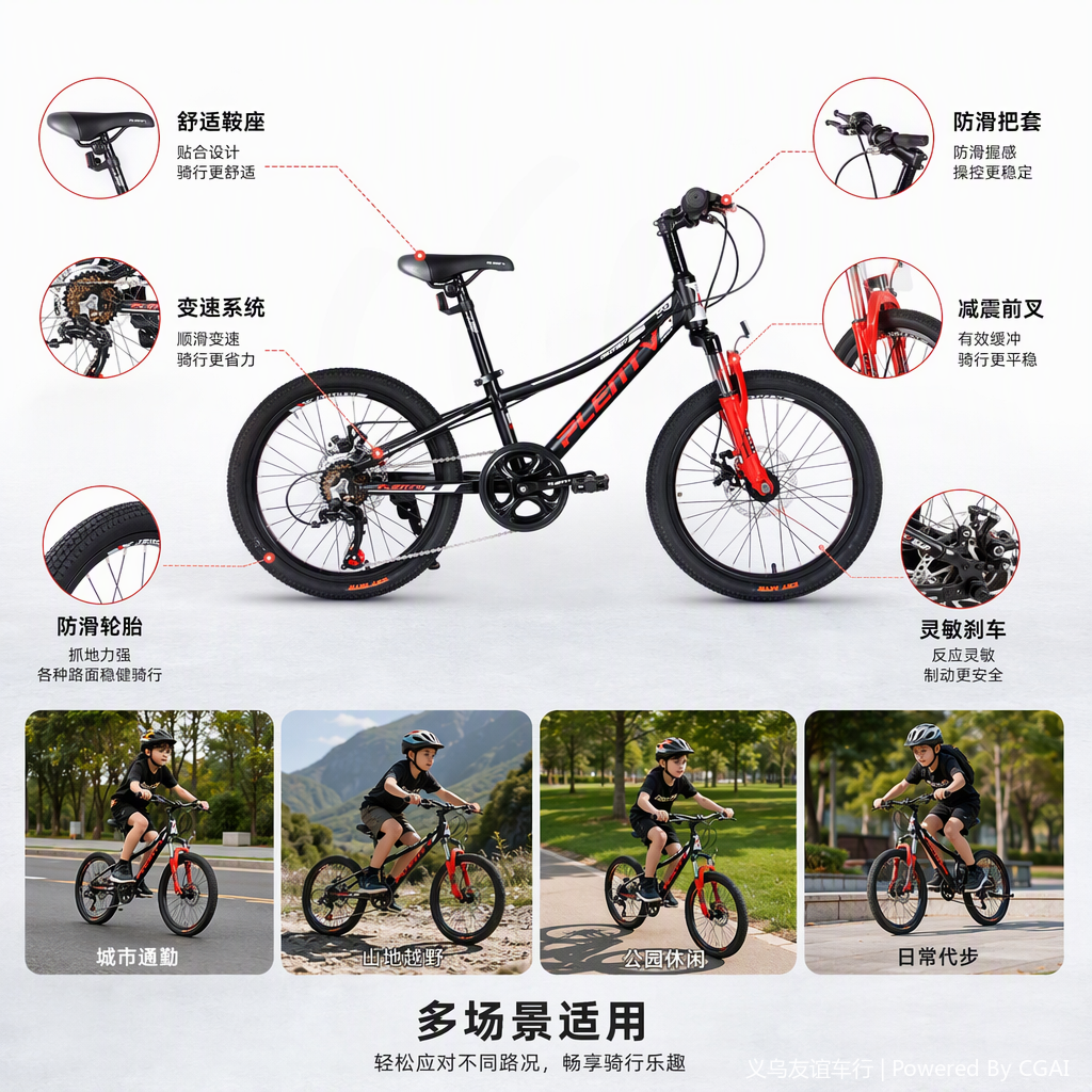 山地自行车骑行装备户外运动必备耐用轻便多功能骑行配件