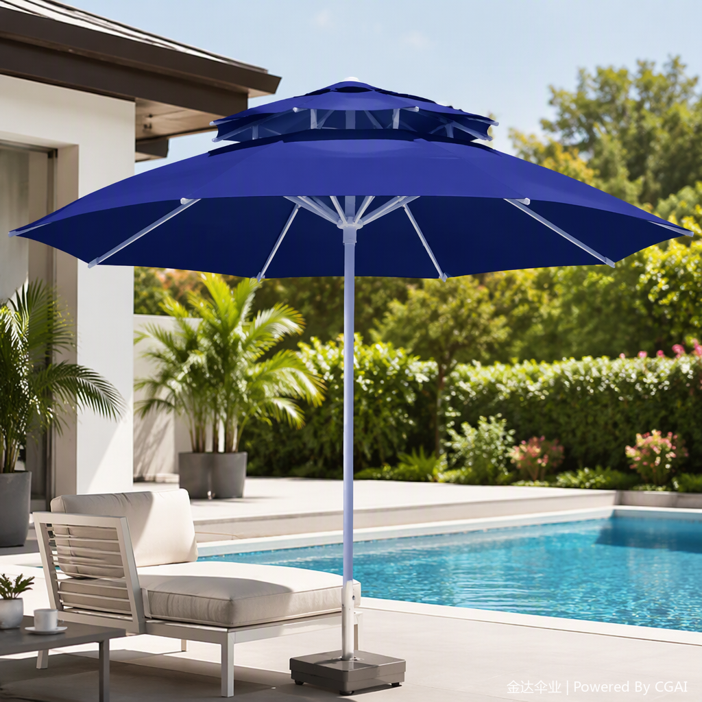 Multi-functional sun umbrella, rain and wind protection, portable sun umbrella for both sunny and rainy days, UV protection, leisure outdoor products Specification image