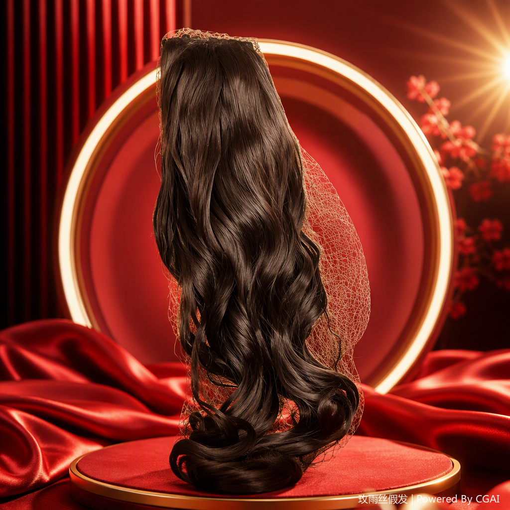 The natural and plump wig pieces are soft, comfortable, light and easy to wear. They are professional home hair modification accessories Item Picture