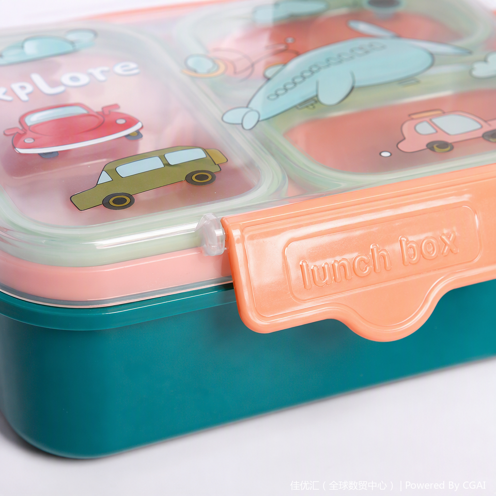 Multi-functional sealed food storage box, portable lunch box, kitchenware storage box, plastic sealed container, household and office supplies Item Picture
