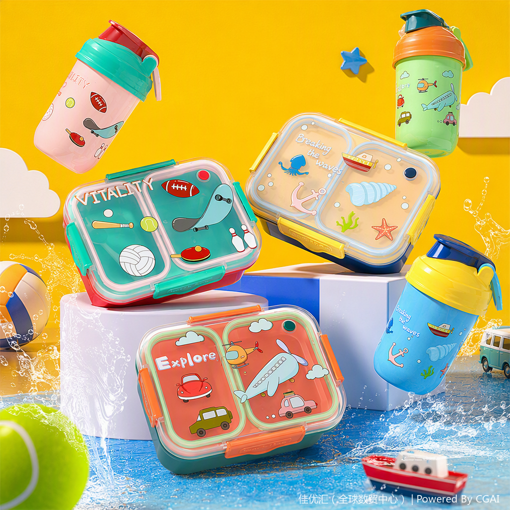Sealed heat-resistant plastic lunch boxes, portable tableware storage boxes, family bento boxes, student use, multiple colors available Item Picture