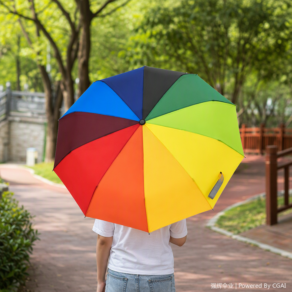 轻便耐用防风遮阳防雨伞成人便携户外旅行雨具多场景适用