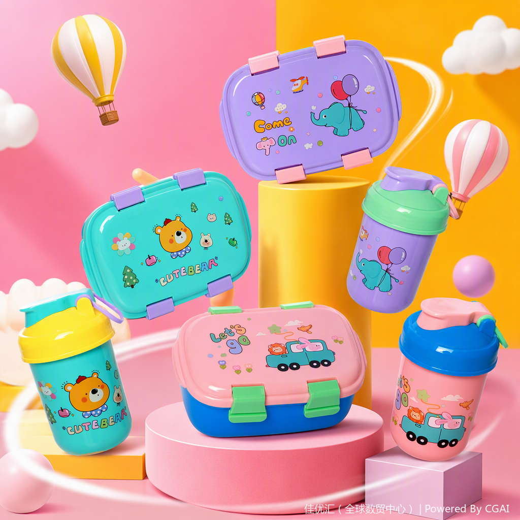 Multi-functional sealed and fresh-keeping lunch box, portable plastic lunch box, household bento box with lid, large-capacity storage box details Picture