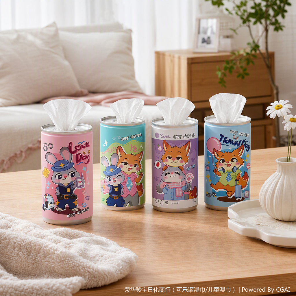 Soft baby wet wipes, portable hydrating and softening wet wipes for sensitive skin, baby products details Picture