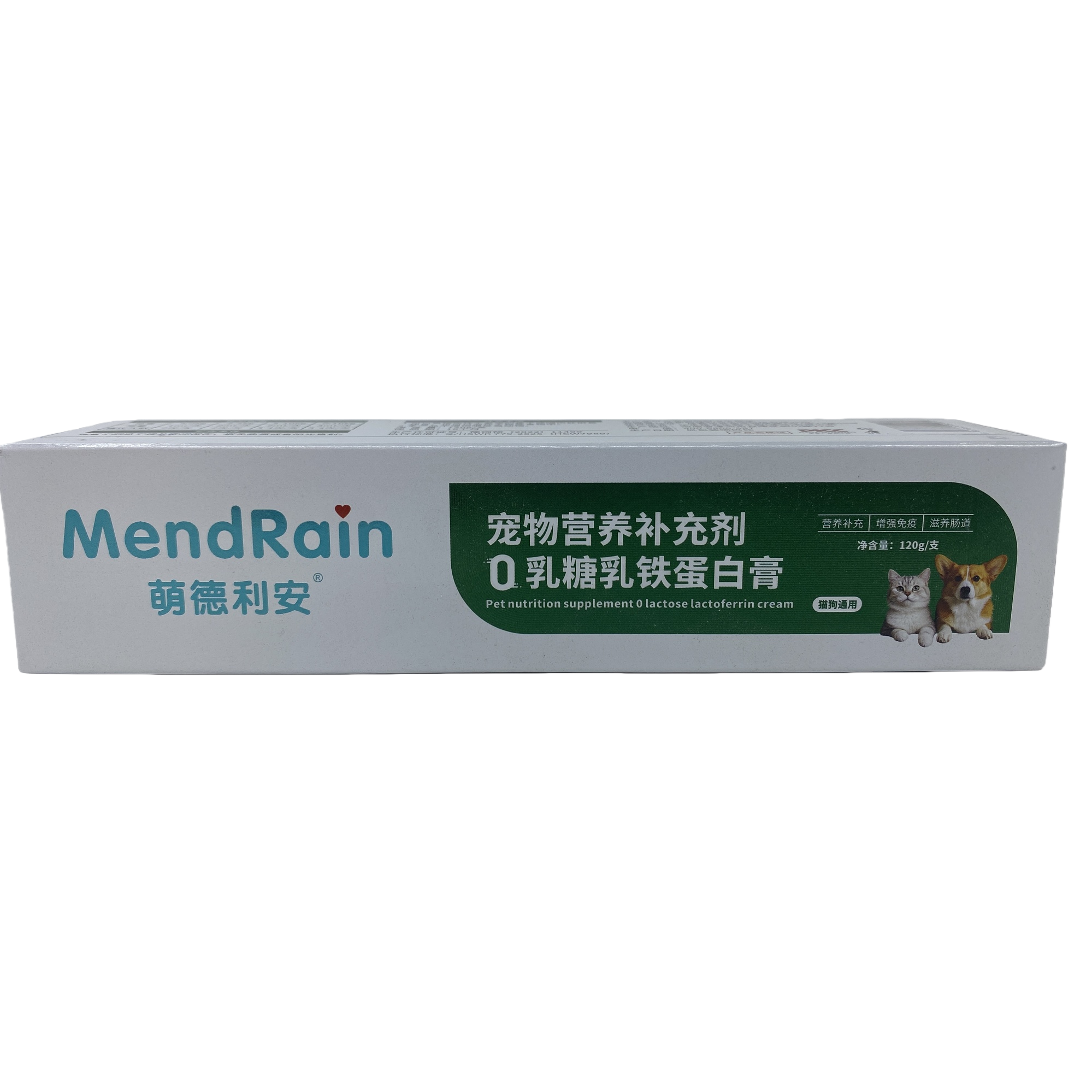 Huasheng Weike Mengdelian Immune Enhancement Cream 120ml. Cat, Dog and cow colostrum to enhance self-protection. Lactoferrin. Cat pet health supplement Item Picture