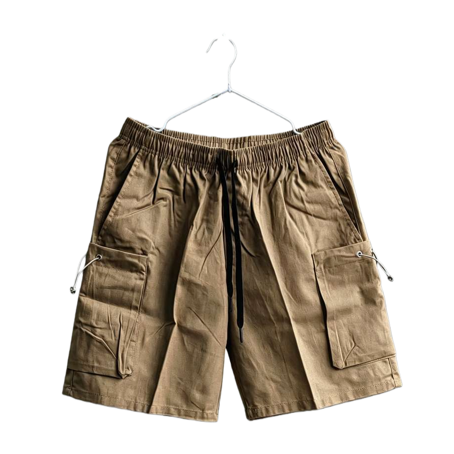 Men's casual workwear shorts are loose and versatile. Khaki summer thin multi-pocket casual pants are a new trend in men's fashion Item Picture