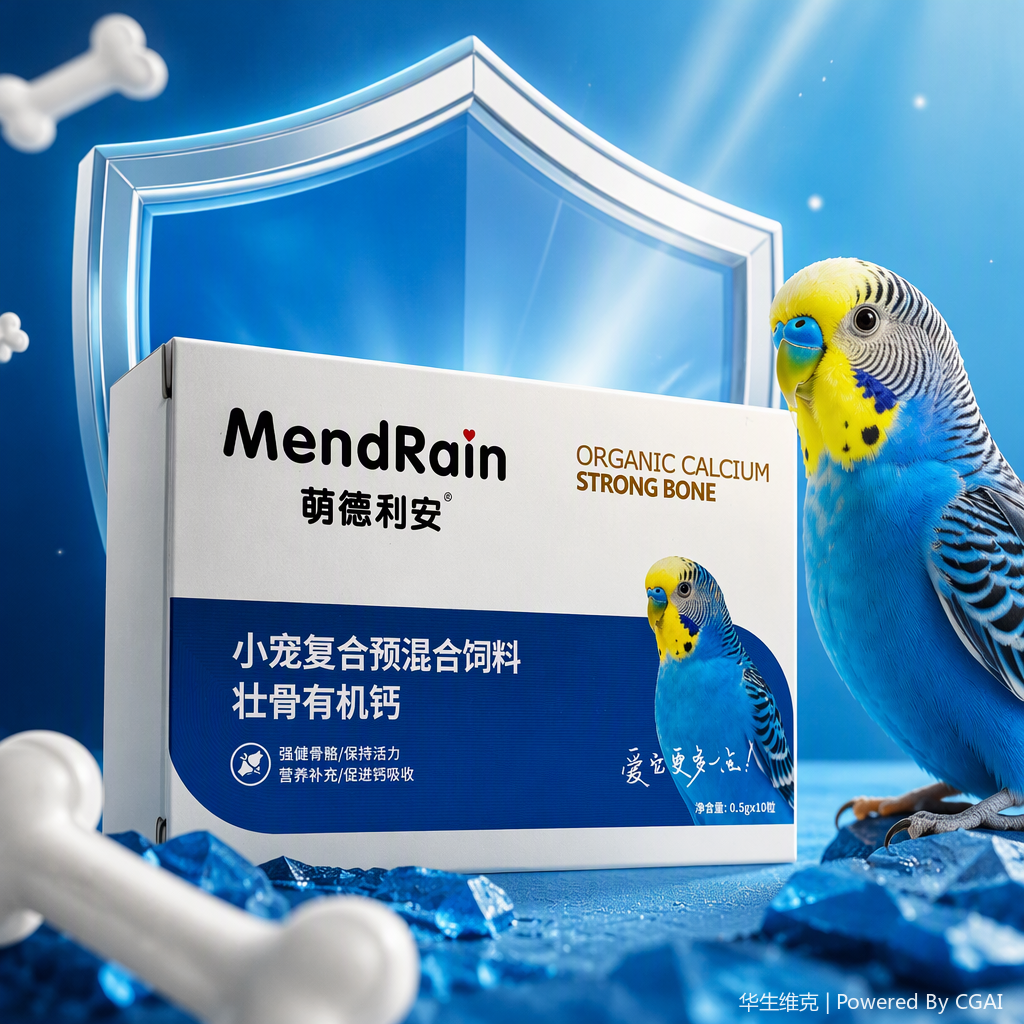 Watson Vic Mondrian Bird Compound Premix Feed for Bone Strengthening Organic Calcium to strengthen bones/maintain vitality, provide nutritional supplementation/promote calcium absorption Specification image
