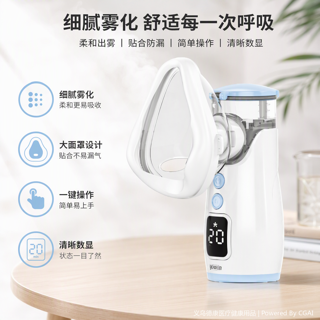 Household oxygen machine, medical-grade oxygen bar, respiratory health equipment, portable oxygen generator, oxygen replenisher details Picture
