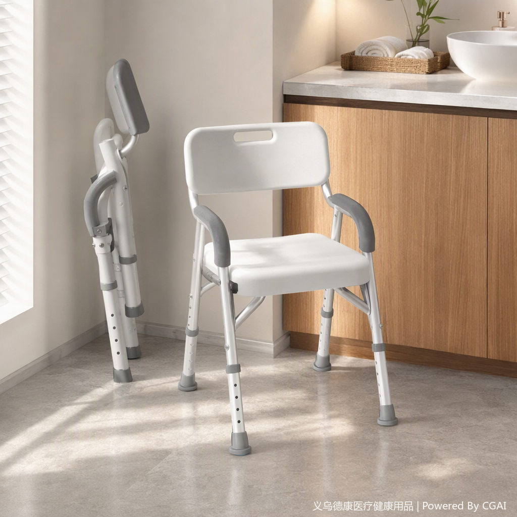 The multi-functional folding chair is simple, suitable for home, office, leisure, portable, lightweight, durable and available in multiple colors Item Picture