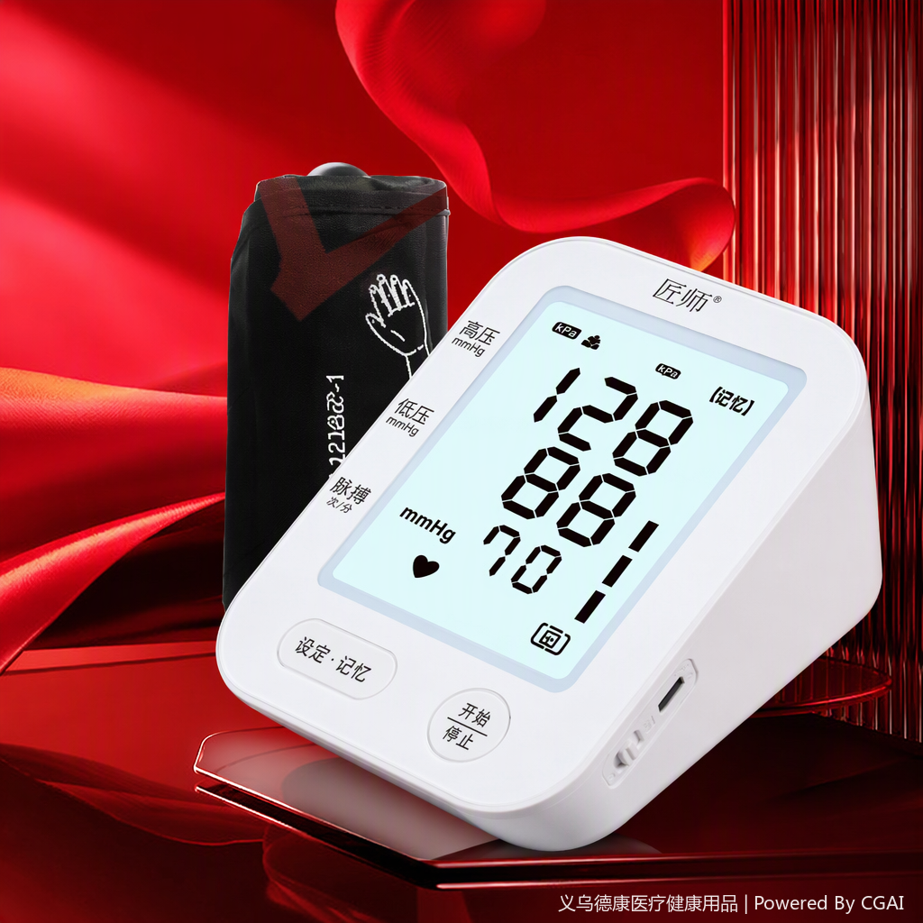 Home digital blood pressure monitor, adult blood pressure monitor, portable home health measurement equipment, medical and maintenance products details Picture