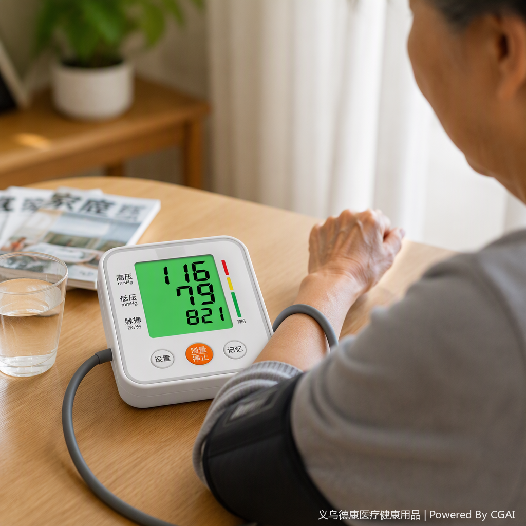 Home blood pressure monitor, medical maintenance, health monitoring, blood pressure meter, digital portable home blood pressure measurement instrument Item Picture