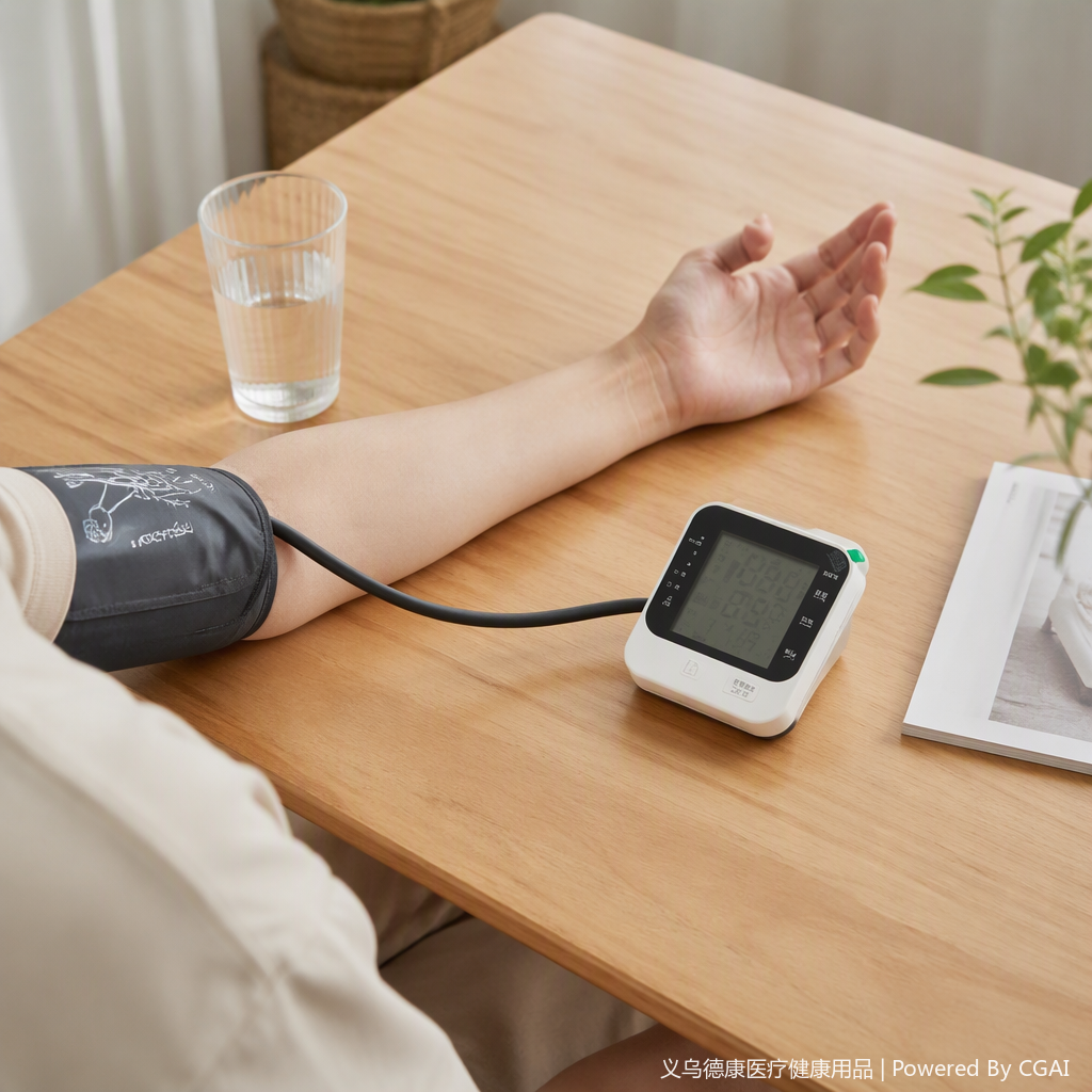 Home smart blood pressure monitor, portable blood pressure monitor, health management blood pressure instrument, adult blood pressure measuring device