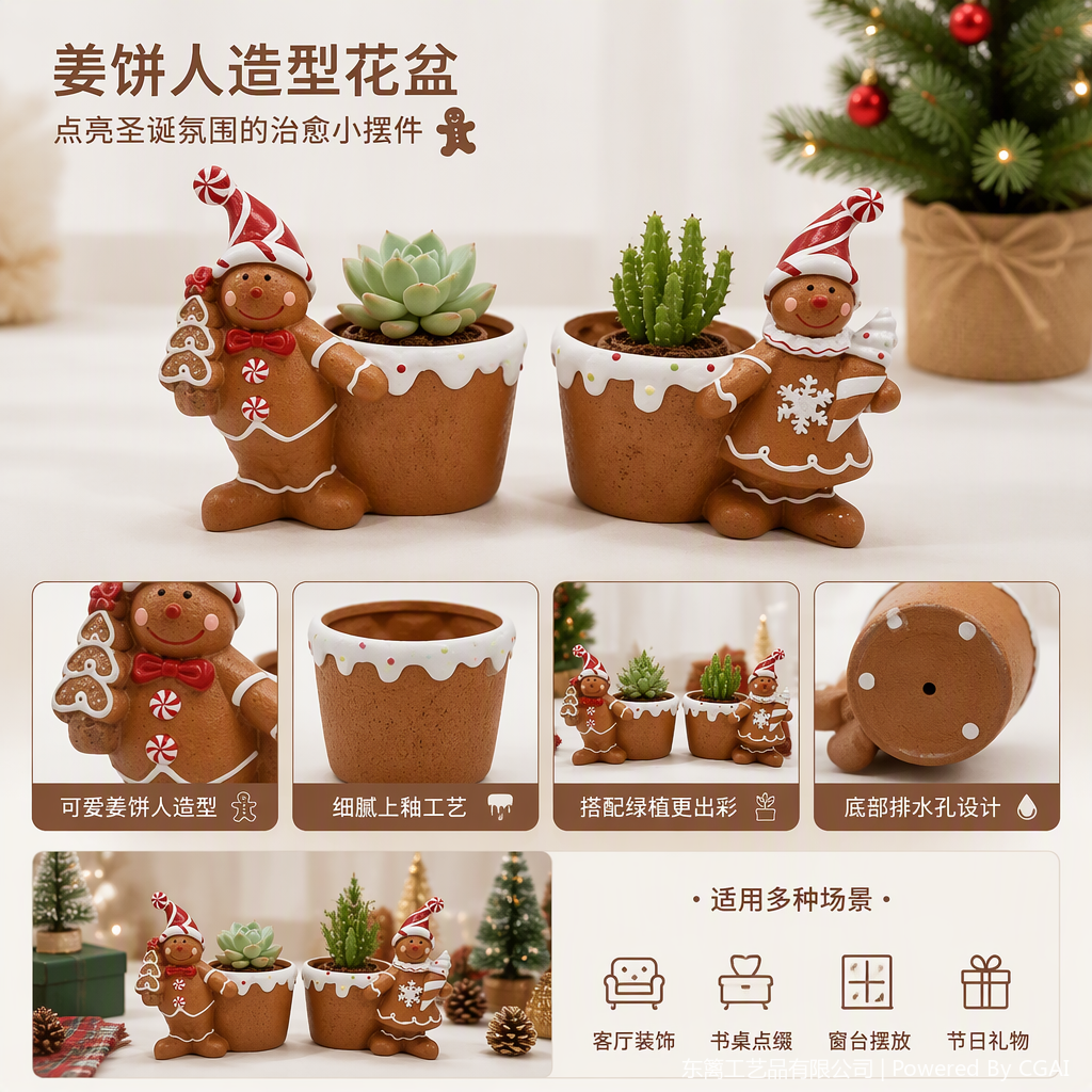 Creativo pan de jengibre hombre forma cerámica maceta adecuado para la plantación interior verde decoración idea de colocación de macetas suculentas regalo Creativo pan de jengibre hombre forma cerámica maceta adecuado para la plantación interior verde decoración idea de colocación de macetas suculentas regalo