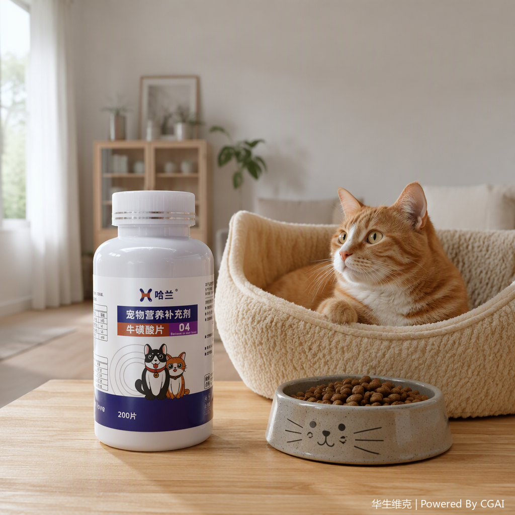 Watson Vik Haran Cat Taurine Tablets 200 Tablets for Kittens, adult Cats, Pet vision, heart, Retina, and cat health products