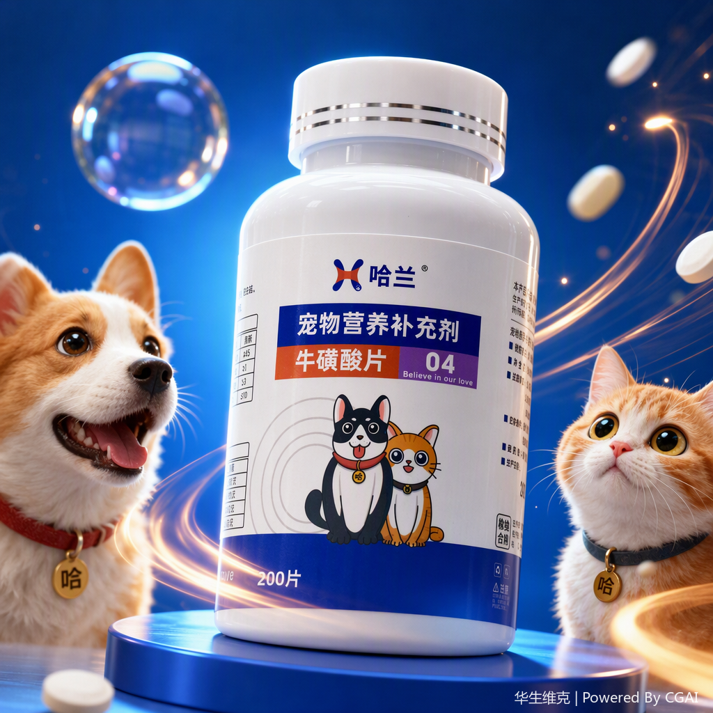 Watson Vik Haran Cat Taurine Tablets 200 Tablets for Kittens, adult Cats, Pet vision, heart, Retina, and cat health products Application Scenario