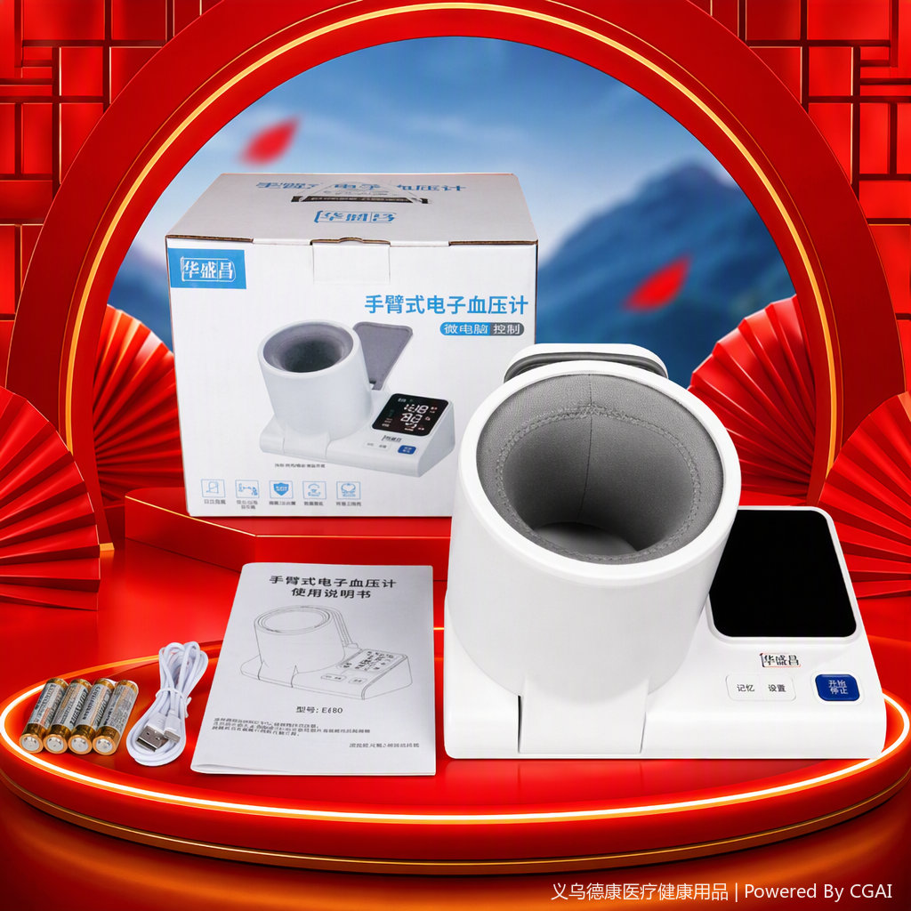 Home blood pressure monitor, medical maintenance blood pressure monitor, digital electronic blood pressure meter, home health detection instrument