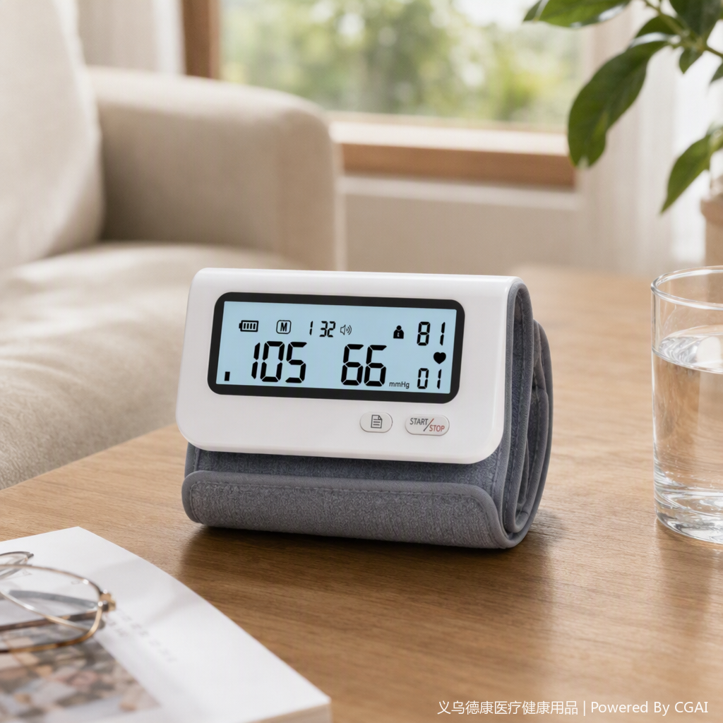 Home smart blood pressure monitor, digital blood pressure monitor, health management, home blood pressure measurement instrument, suitable for adults and children
