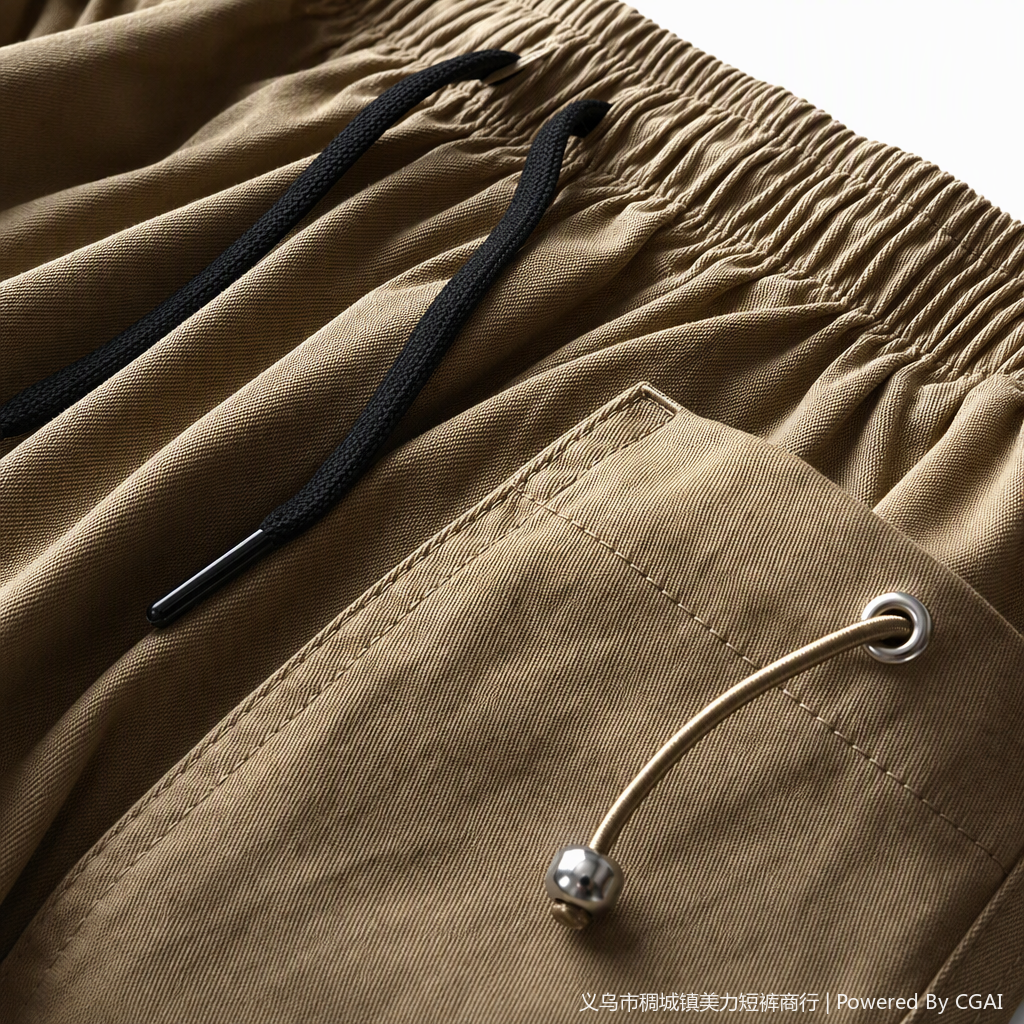 Men's casual workwear shorts are loose and versatile. Khaki summer thin multi-pocket casual pants are a new trend in men's fashion Application Scenario