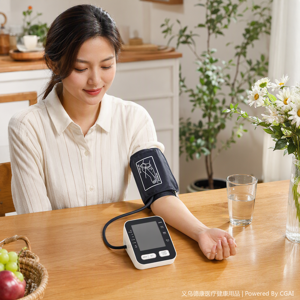 Home blood pressure monitor, intelligent blood pressure monitoring instrument, health management blood pressure measurement device, home medical maintenance equipment Application Scenario