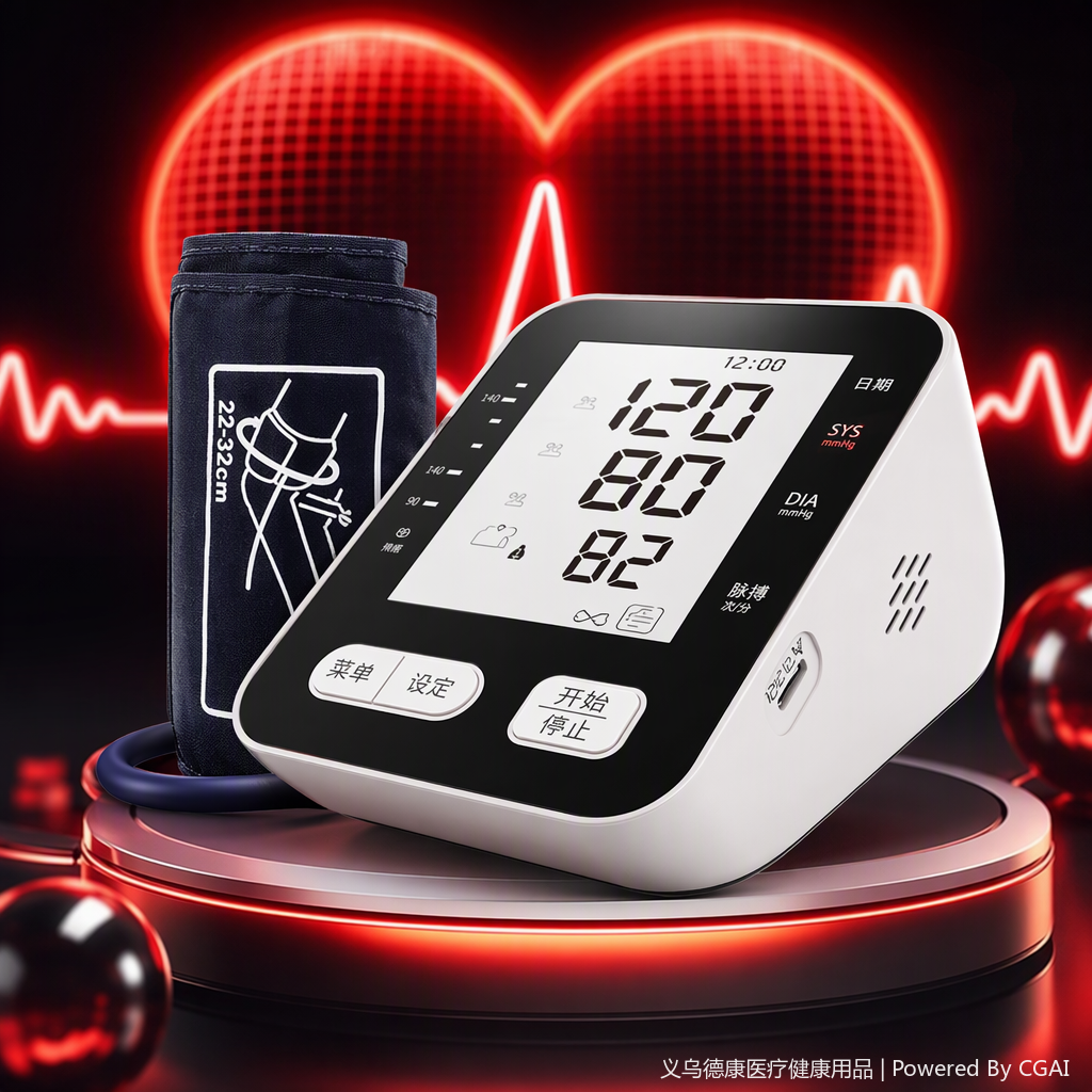 Home blood pressure monitor, intelligent blood pressure monitoring instrument, health management blood pressure measurement device, home medical maintenance equipment Item Picture
