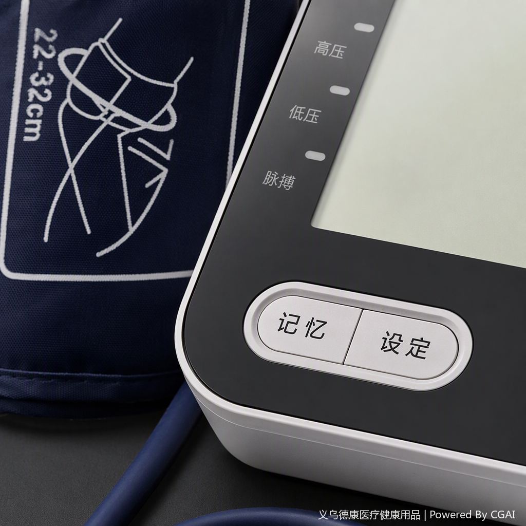 Home blood pressure monitor, intelligent blood pressure monitoring instrument, health management blood pressure measurement device, home medical maintenance equipment Specification image