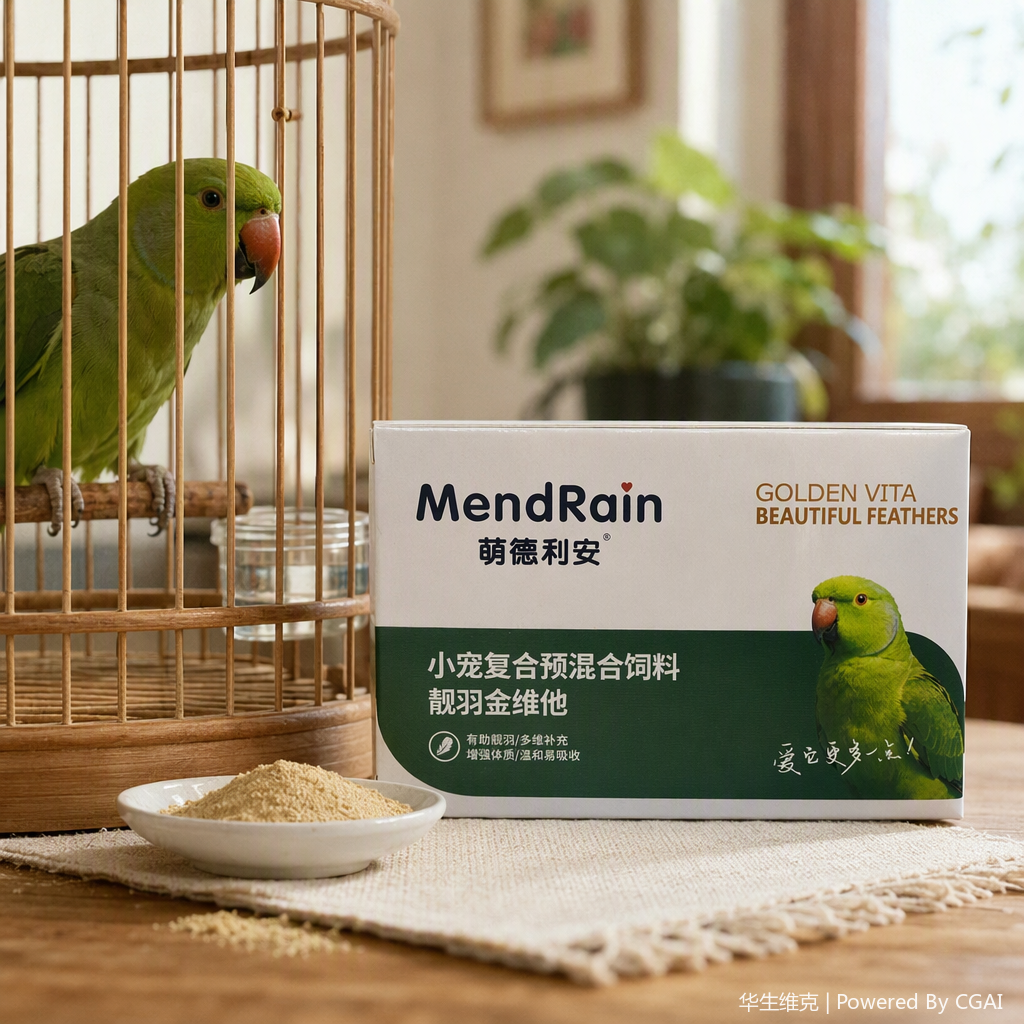 Watson Vic Mengdelian Bird Compound Premix Feed Liangyu Jinwei Ta helps to beautify the feathers/provide multi-dimensional supplementation to enhance physical fitness/is gentle and easily absorbed Specification image