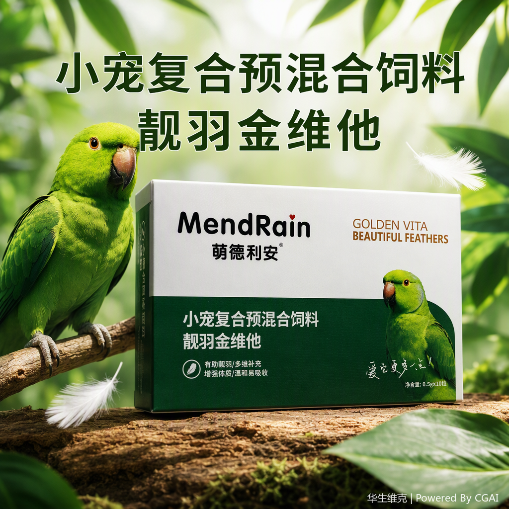 Watson Vic Mengdelian Bird Compound Premix Feed Liangyu Jinwei Ta helps to beautify the feathers/provide multi-dimensional supplementation to enhance physical fitness/is gentle and easily absorbed