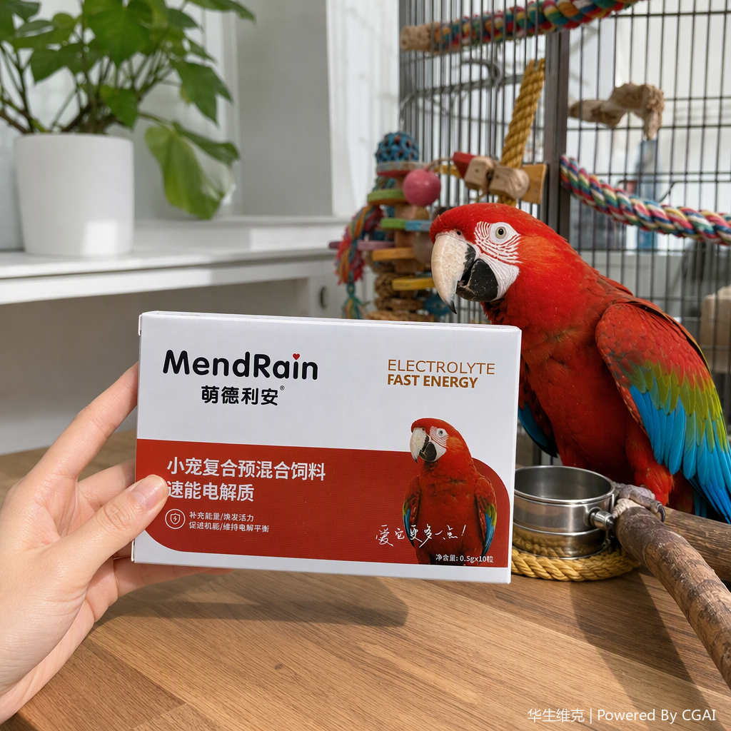 Watson Vik Mengdilian Bird uses compound premixed feed and Speedenergy electrolyte to replenish energy, invigorate vitality, promote function and maintain electrolytic balance details Picture