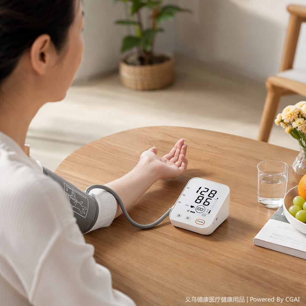 Home digital blood pressure monitor, portable health measuring device, home blood pressure monitor, adult blood pressure instrument, medical and maintenance products Application Scenario