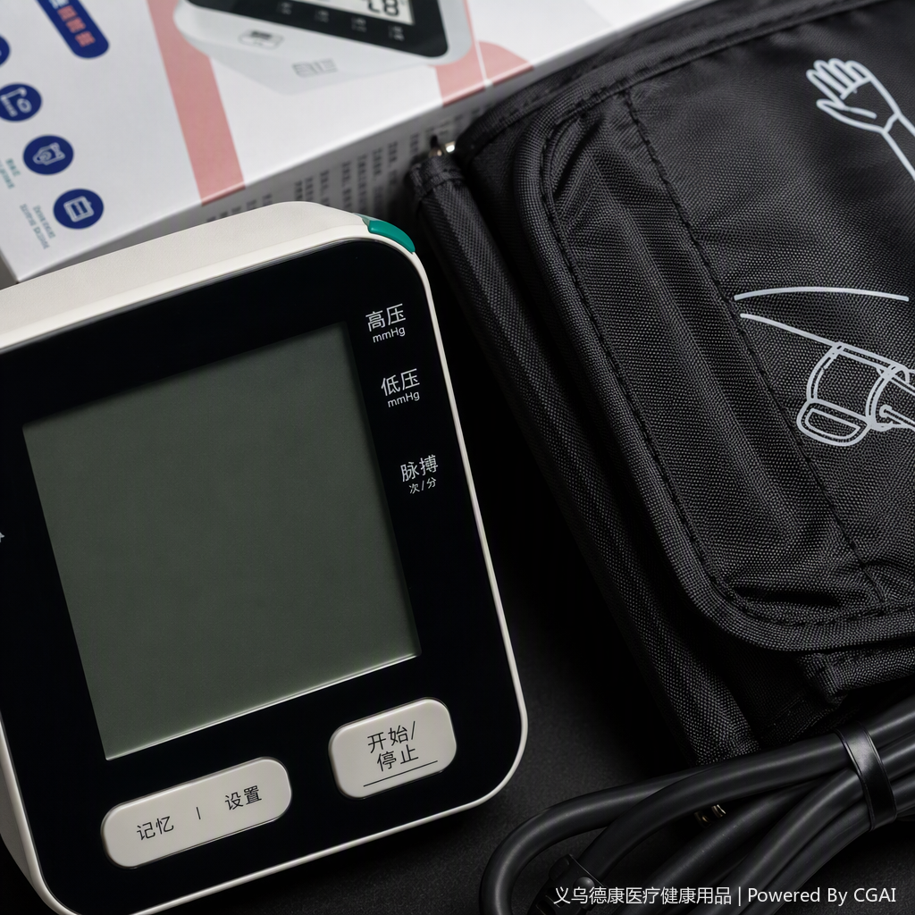 Portable intelligent blood pressure measuring instrument, a home health monitoring device, is an essential tool for medical maintenance