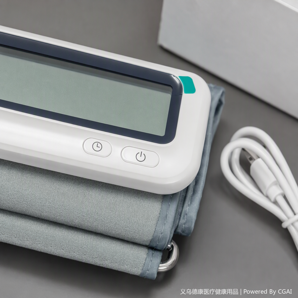 Smart home blood pressure monitor, medical maintenance blood pressure monitor, digital display portable health detection device Application Scenario