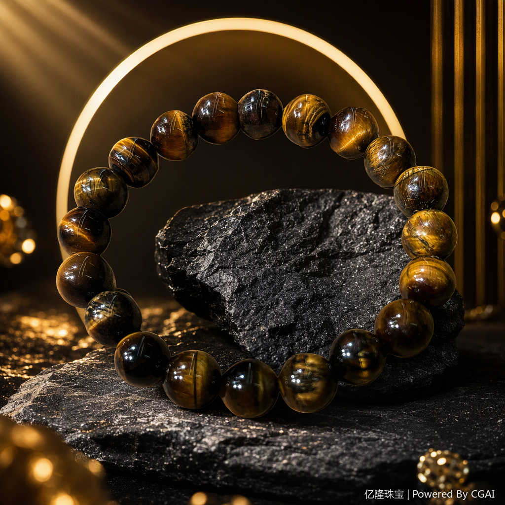 تحمل يد النمر الطبيعي سوار الخرز الملونة، والأزياء، والهدايا Specification image