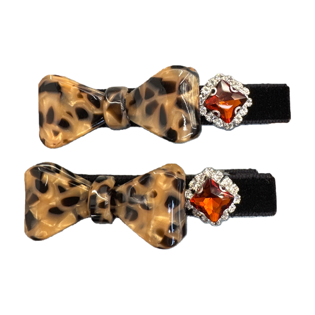 Moda estampado de leopardo arcos clips para el pelo simple accesorios para el pelo accesorios para el pelo clips para el pelo niños tendencias Item Picture