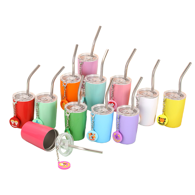 3-OZ Zodiac Cup Colorful Insulated Water Cup Set for Men and Women Outdoor portable cups, colorful and durable Item Picture