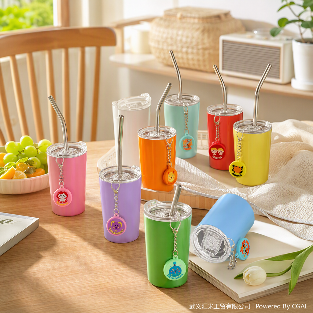 3-OZ Zodiac Cup Colorful Insulated Water Cup Set for Men and Women Outdoor portable cups, colorful and durable details Picture