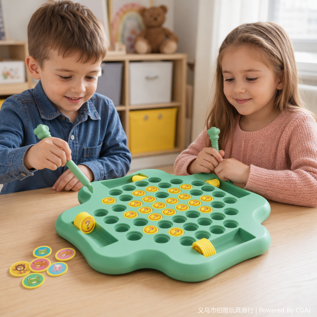 Green Memory Card-Flipping Challenge Game Box Children's Intelligence Training Fun and Casual Toy Gift Pack details Picture