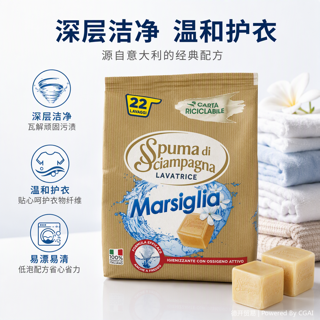 Italian laundry detergent