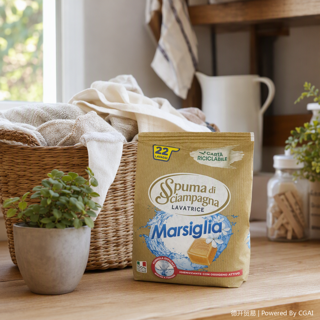 Italian laundry detergent details Picture