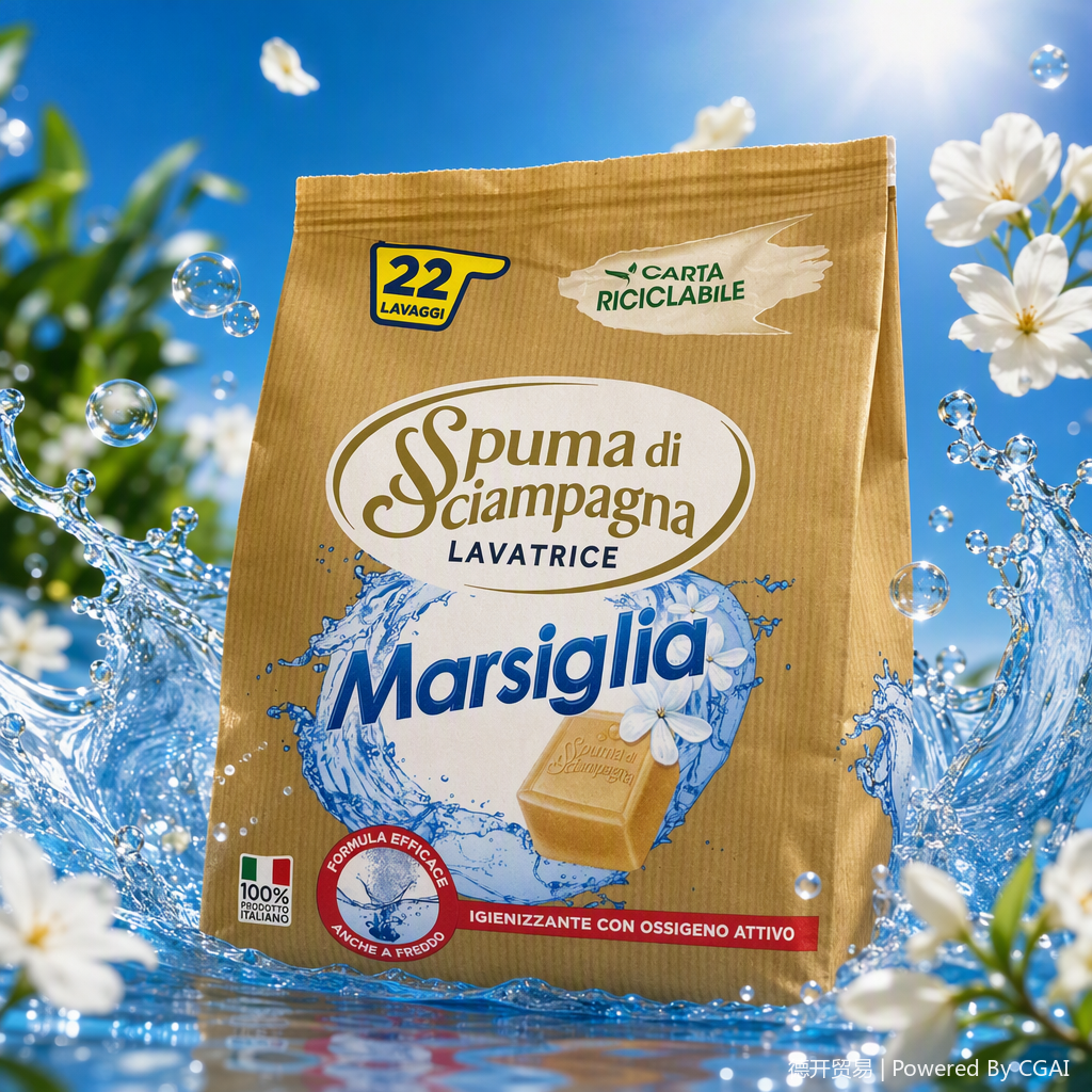 Italian laundry detergent Specification image